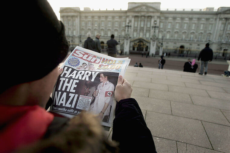 He Claims William and Kate Both Encouraged Him to Wear That Infamous Nazi Costume