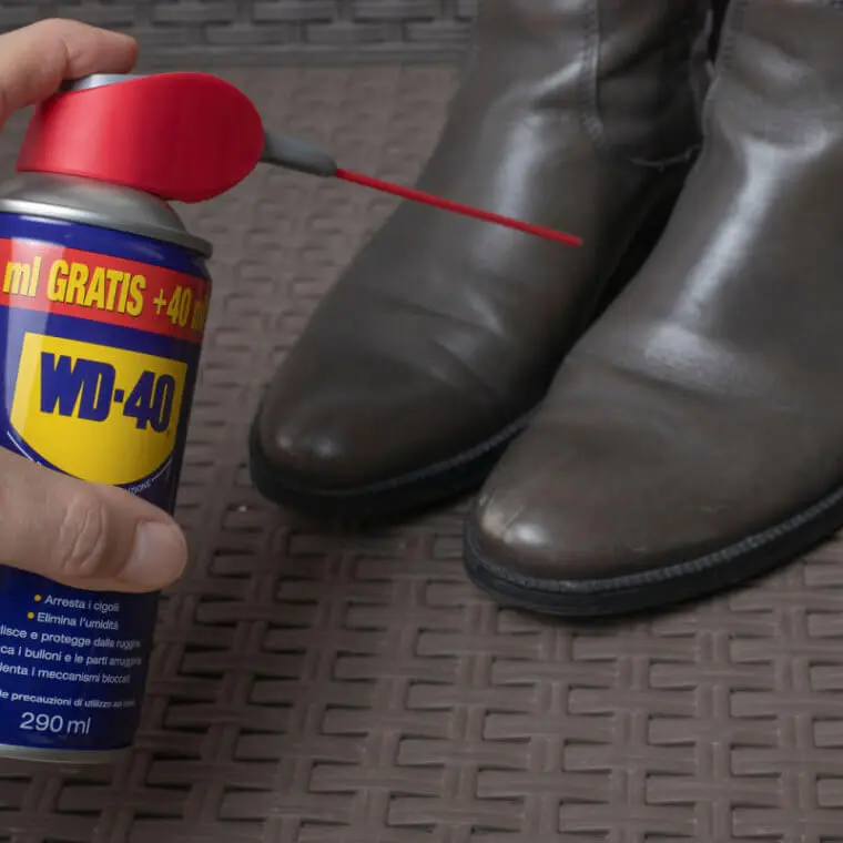 Revitalize Shoes with WD-40 Cleaning